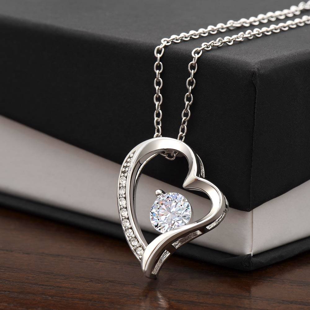 Forever Love Heart Necklace For Daughter (No MC)